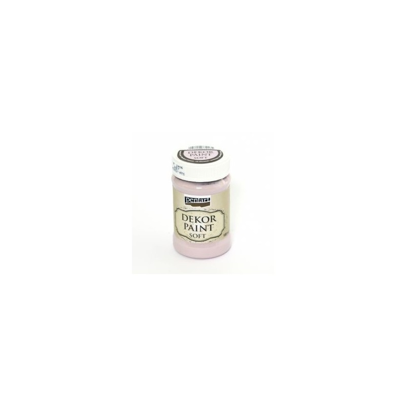 PENTART Боя за декорация SOFT 100мл - викторианско розово P21476 