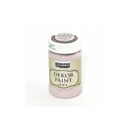 PENTART Боя за декорация SOFT 100мл - викторианско розово P21476 