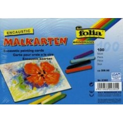 Eнкаустика-ENCAUSTIC Card -картон А6- Пакет 100 бр.
