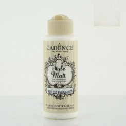 CADENCE STYLE MATT 9069 FLORAL WHITE АКРИЛНА БОЯ 120МЛ
