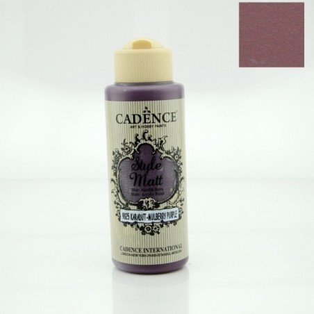 CADENCE STYLE MATT 9025 mullberry purple акрилна боя 120мл