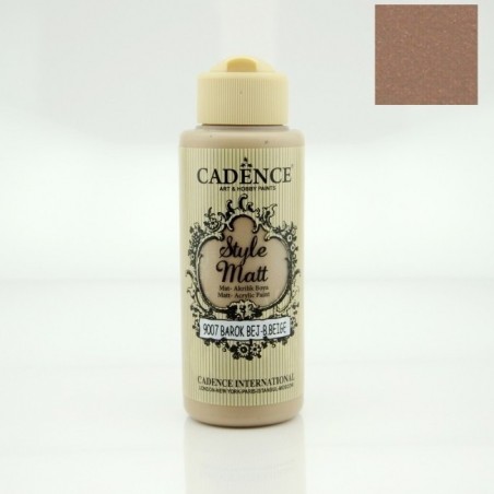 CADENCE STYLE MATT 9007 BAROQUE BIEGE акрилна боя 120мл