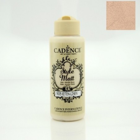 CadenceSTYLE MATT 9005 LINEN акрилна боя 120мл