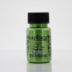 Cadence ,Dora, супер ,металик ,183 VIVID-GREEN, акрилна ,боя, 50 мл