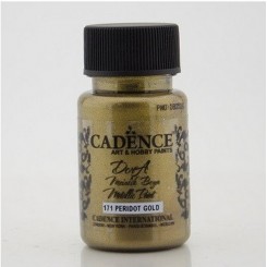Cadence Dora супер металик акрилна 171 PERIDOT GOLD боя -50 мл