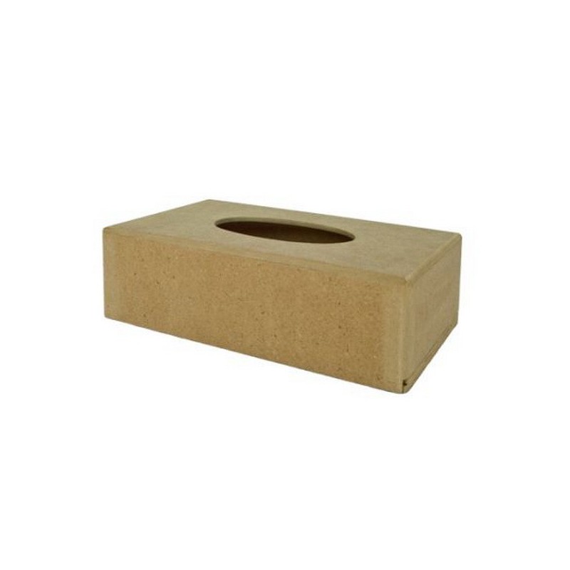 MDF КУТИЯ ЗА САЛФЕТКИ С ПЛЪЗГАЩО ДЪНО