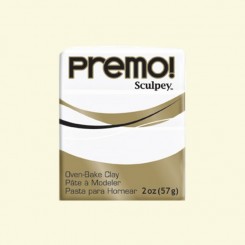 PREMO-полимерна глина БЯЛО 5001 57gr Scupley-USA,-