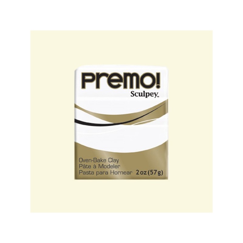 PREMO-полимерна глина БЯЛО 5001 57gr Scupley-USA,-