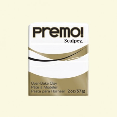 PREMO-полимерна глина БЯЛО 5001 57gr Scupley-USA,-