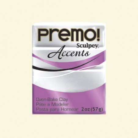 PREMO ACCENTS -полимерна глина СРЕБРО 5127 Scupley-USA