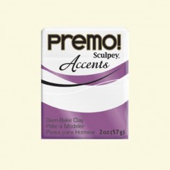 PREMO ACCENTS -полимерна глина 5057 БЯЛ ПЯСЪКScupley-USA