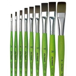 Плоска Четка Da Vinci 374 Fit Synthetics