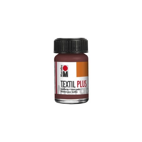 Кафява Боя за Рисуване върху Тъмен Текстил Marabu Textil Plus - Междинно