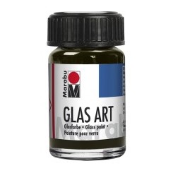 Бяла Боя за Рисуване върху Стъкло Marabu GlasArt 