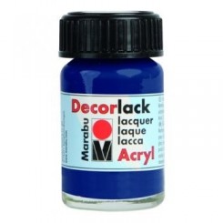 Акрилна боя гланц Decorlack Acryl Marabu тъмно синьо 053