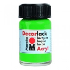 Акрилна боя гланц Decorlack Acryl Marabu светло зелено 062