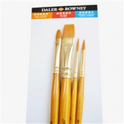  DALER ROWNEY ЧЕТКИ SIMPLY 402, TAKLON 4БР 
