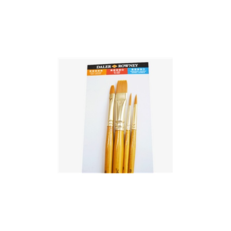  DALER ROWNEY ЧЕТКИ SIMPLY 402, TAKLON 4БР 