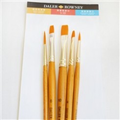 DALER ROWNEY ЧЕТКИ SIMPLY 501, TAKLON 5 БР
