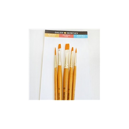 DALER ROWNEY ЧЕТКИ SIMPLY 501, TAKLON 5 БР