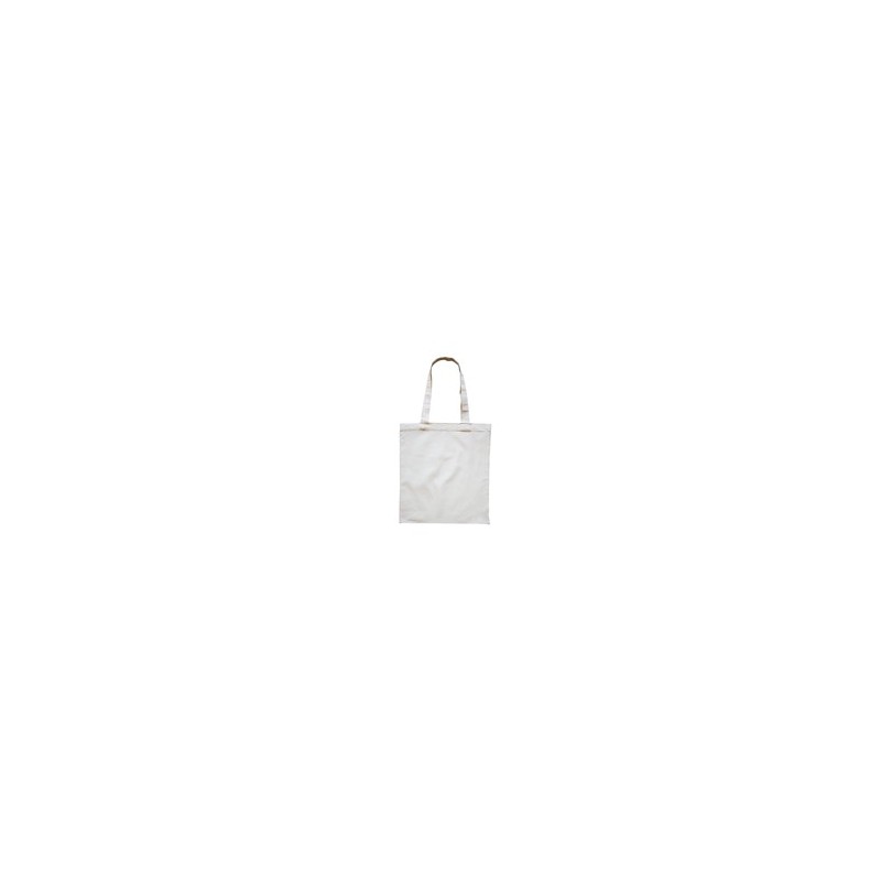 БЯЛ ТЕКСТИЛ чанта дълги дръжки 38/42 cm