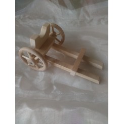 СТЕЛА АРТ ДЪРВЕНА КОЛЕСНИЦА 14/9/6см