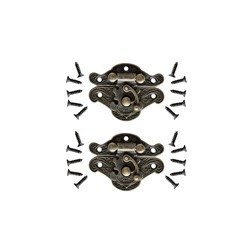 СТЕЛА АРТ ЗАКОПЧАЛКА АНТИК 38*29 MM, 2 БР