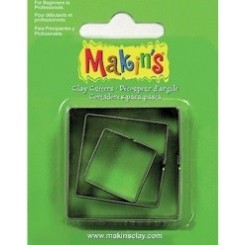 CUTTERS MAKINS - Метални форми за изрязване 3 бр КВАДРАТИ