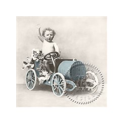 САЛФЕТКИ Sagen Vintage  33/33 cm, 20 бр, SVD019 МОМЧЕ/РЕТРО,КОЛА