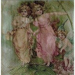 САЛФЕТКИ Sagen Vintage  33/33 cm, 20 бр, SVD039 ANGELI