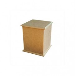 MDF кутия  за бонбони 10*10*15