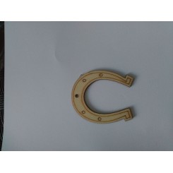 Подкова дървена голяма 5.5/6.5см