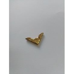 Ъгли злато 8бр 2.4/2.4/0.3см