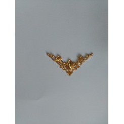 Ъгъл метален злато  4бр 4.1/4.1см