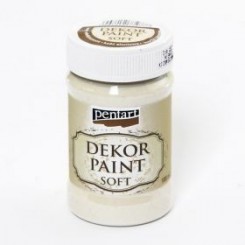 PENTART Боя за декорация SOFT 100мл - слонова кост P21637